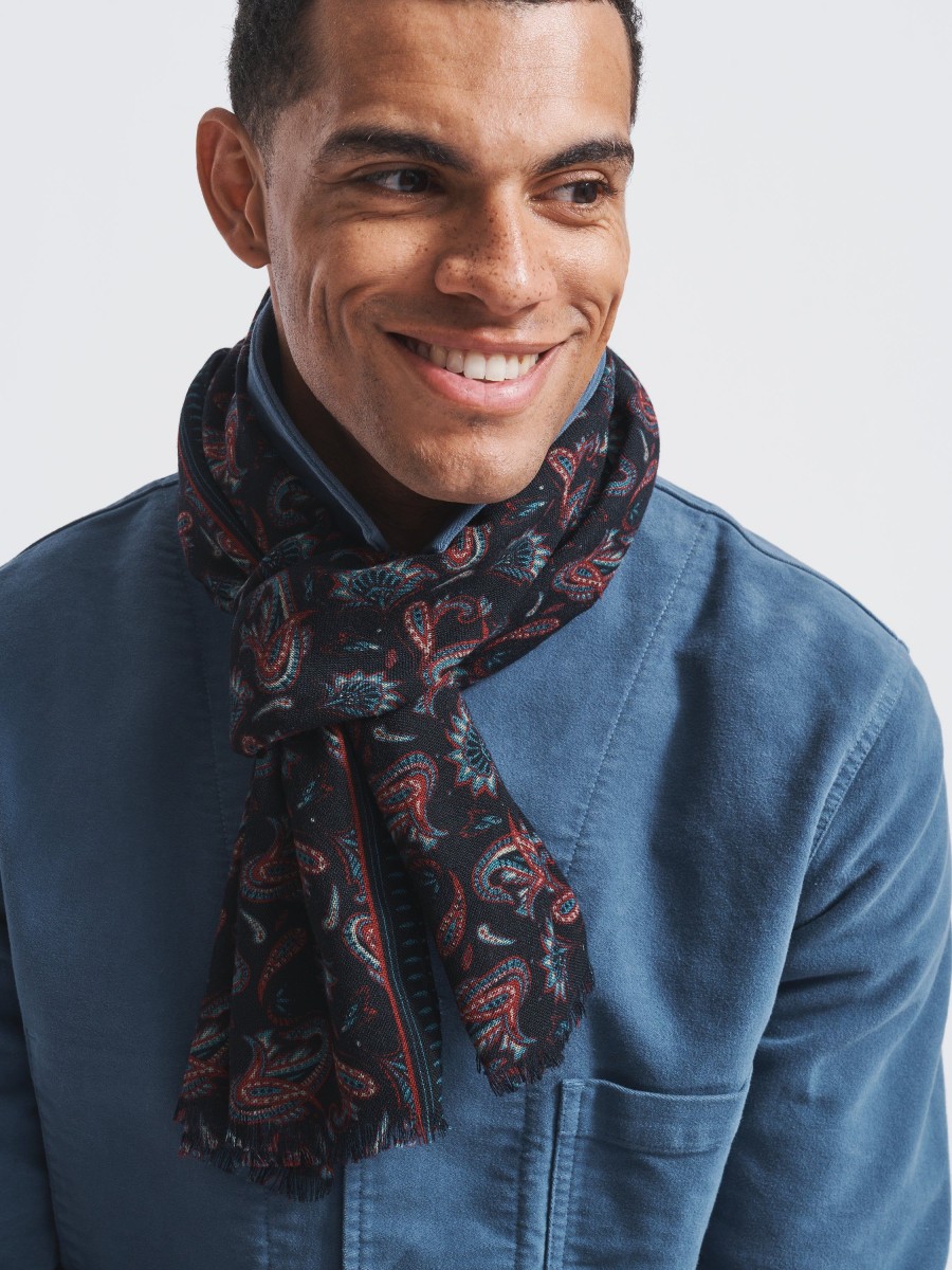 Aubin＆Wills Scarves | Caversham Printed Scarf