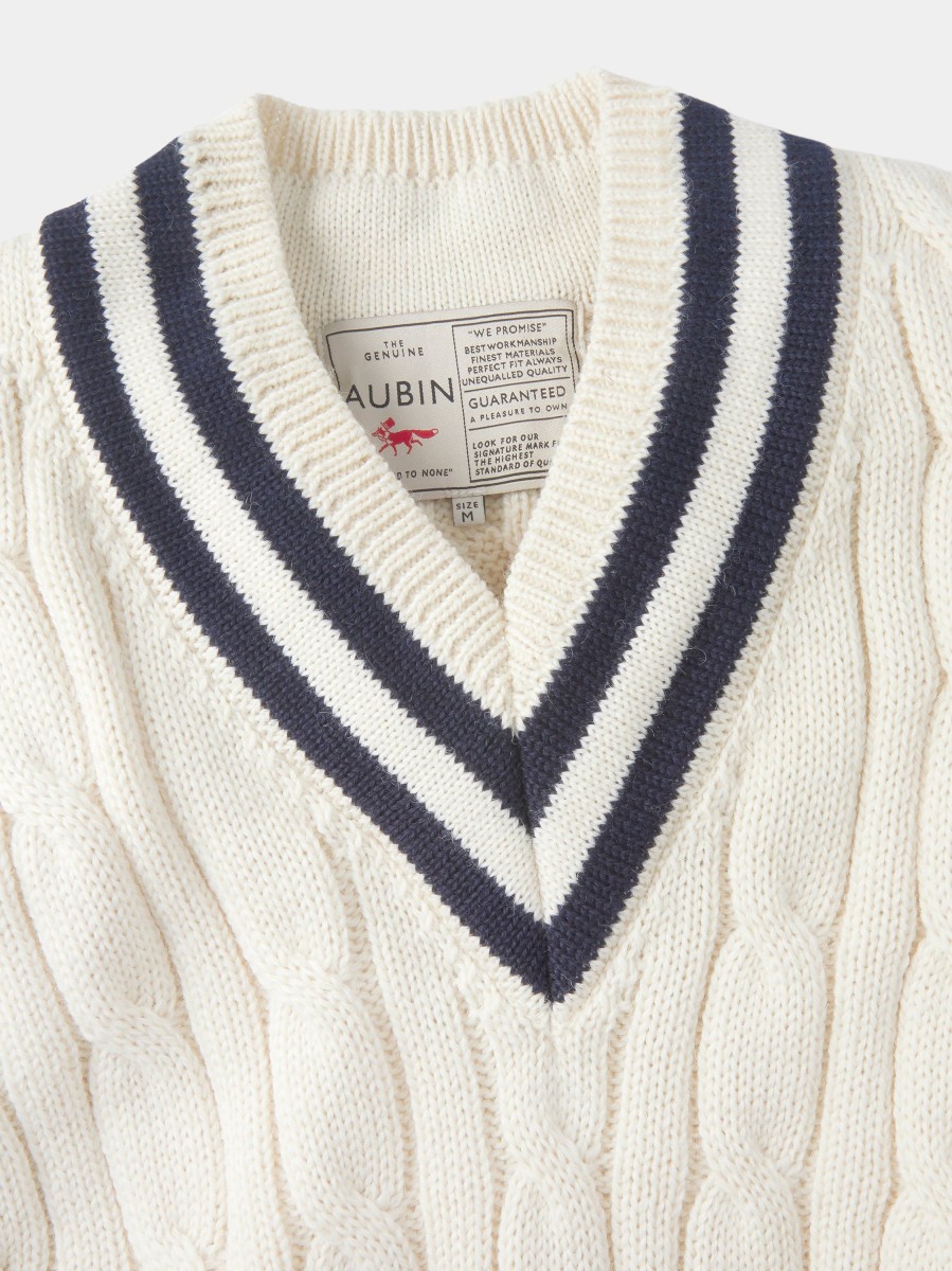 Aubin＆Wills Knitwear | Oval Cricket Jumper