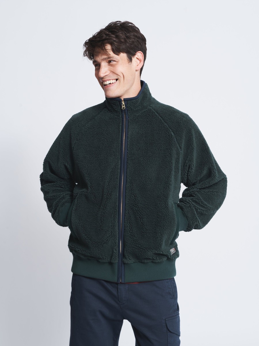 Aubin＆Wills Jackets & Coats | Keswick Borg Zip Thru