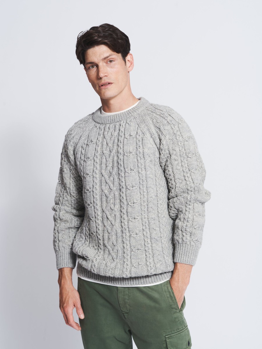 Aubin＆Wills Knitwear | Westport Aran Jumper