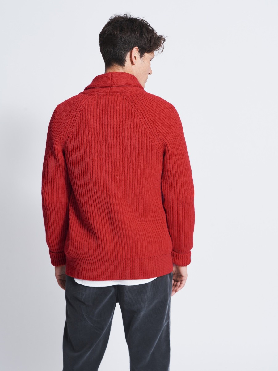 Aubin＆Wills Knitwear | Earl Shawl Collar Cardigan