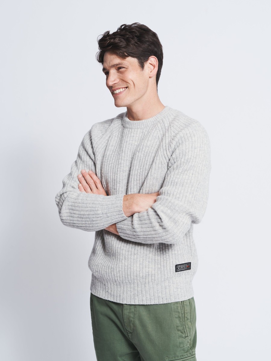 Aubin＆Wills Knitwear | Tay Fisherman Rib Crew