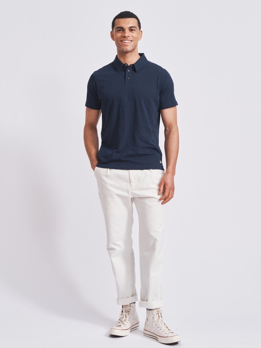 Aubin＆Wills Rugby & Polos | Arnold Cotton Linen Polo