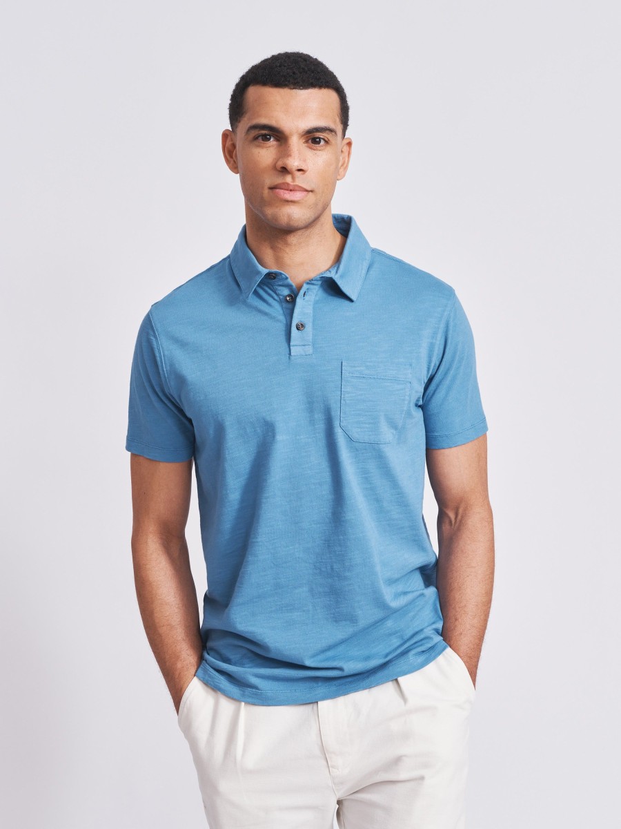 Aubin＆Wills Rugby & Polos | Claxby Slub Polo