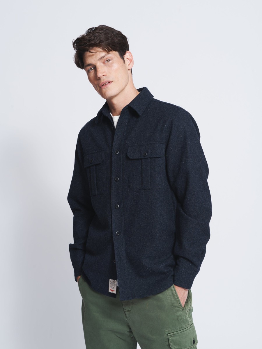 Aubin＆Wills Shirts | Lysaghts Wool Overshirt