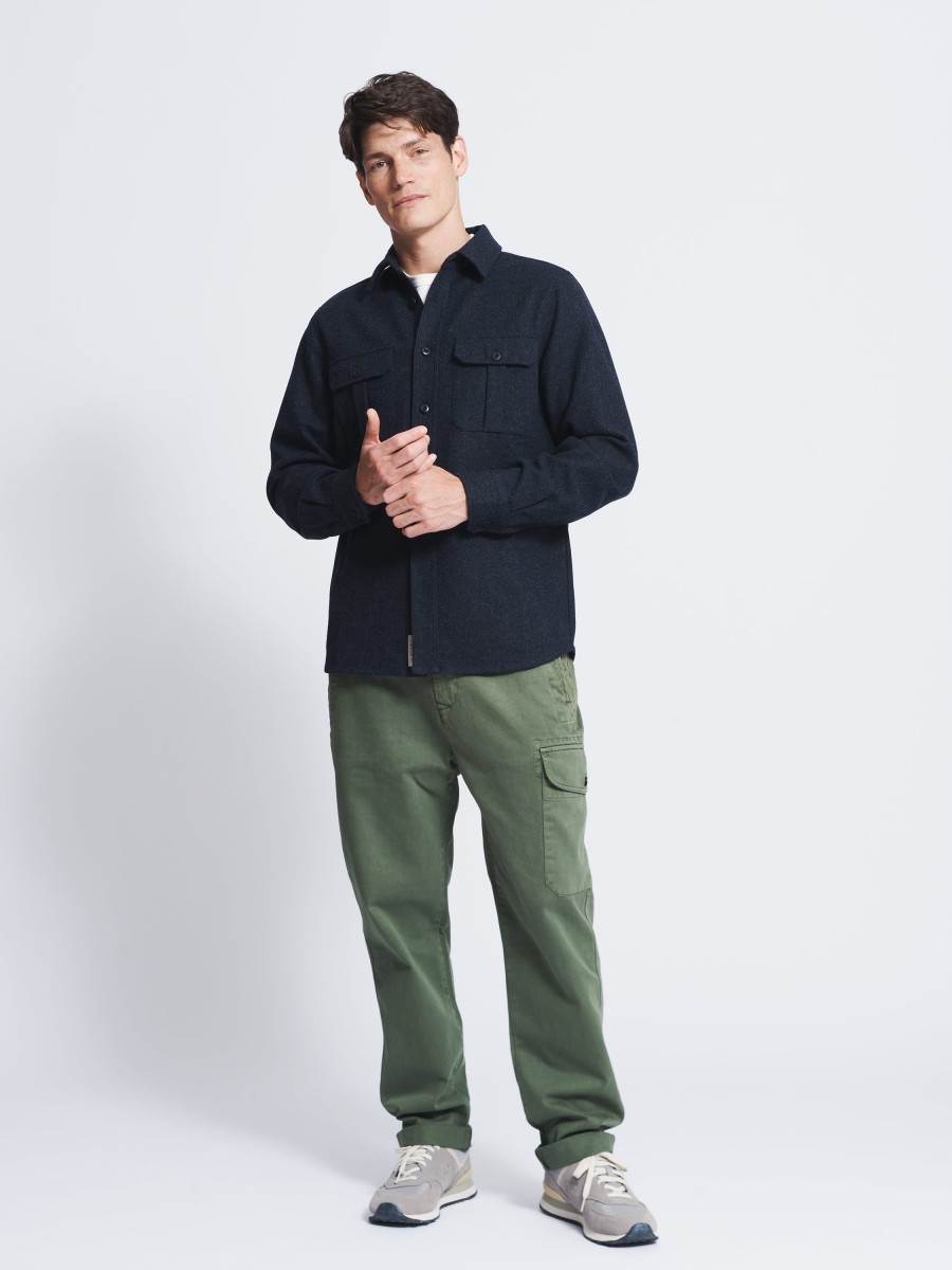 Aubin＆Wills Shirts | Lysaghts Wool Overshirt