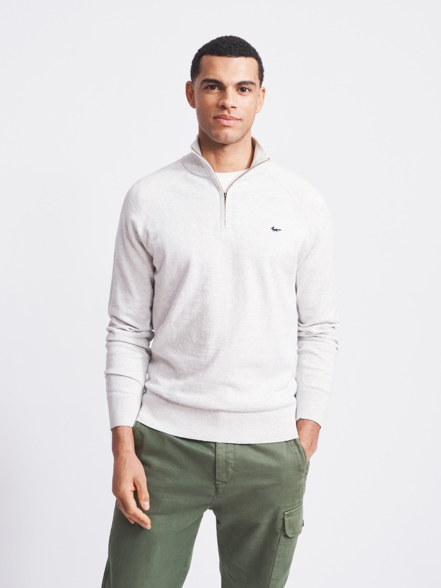 Aubin＆Wills Knitwear | Bonby Zip Neck