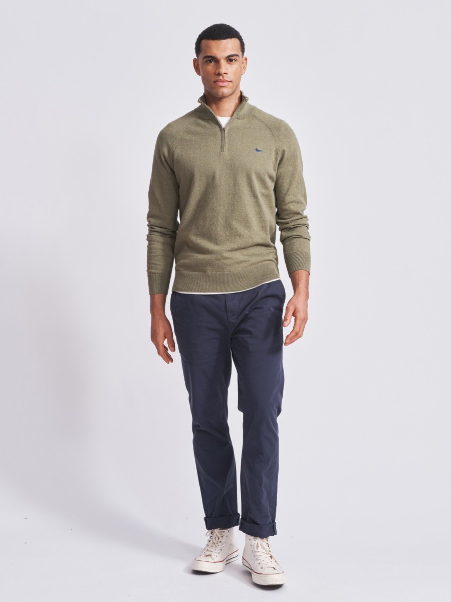 Aubin＆Wills Knitwear | Bonby Zip Neck