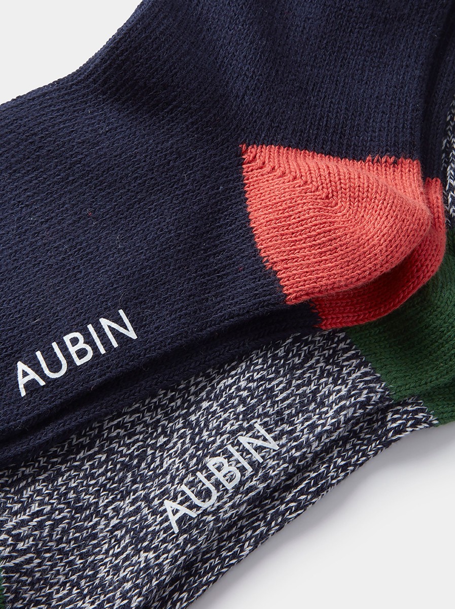 Aubin＆Wills Socks & Underwear | Fowey Sock 2 Pack