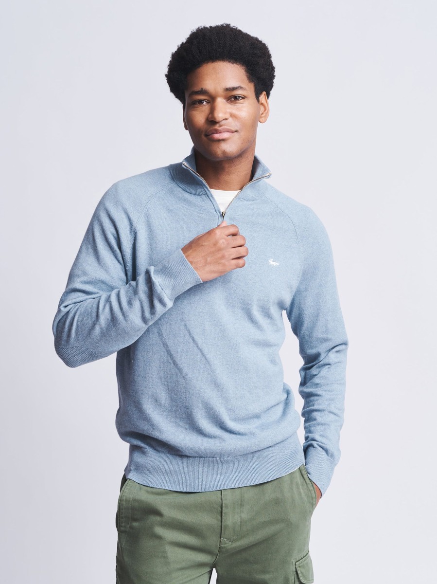 Aubin＆Wills Knitwear | Bonby Zip Neck