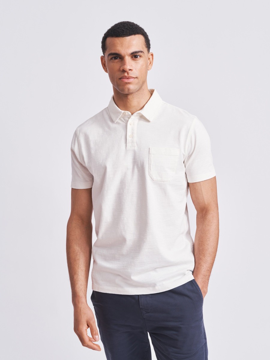 Aubin＆Wills Rugby & Polos | Claxby Slub Polo