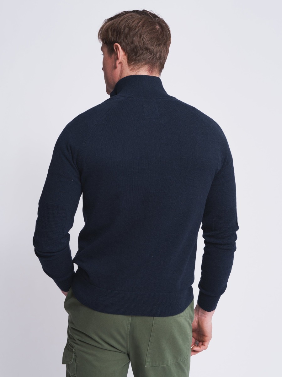 Aubin＆Wills Knitwear | Bonby Zip Neck