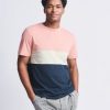 Aubin＆Wills T-Shirts | Calder Cut And Sew Tee